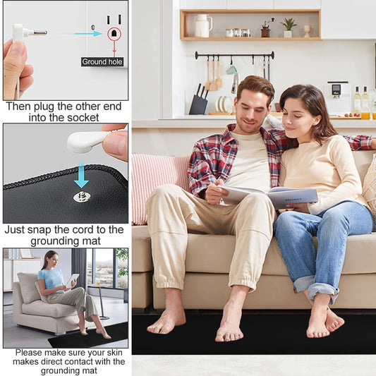 Vitalit™ Grounding Mat – Profesionalna prostirka za uzemljenje (100x30 cm)