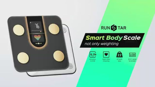 Vitalit™ SmartView Pro – Pametna vaga s VA zaslonom u boji i 13 parametara